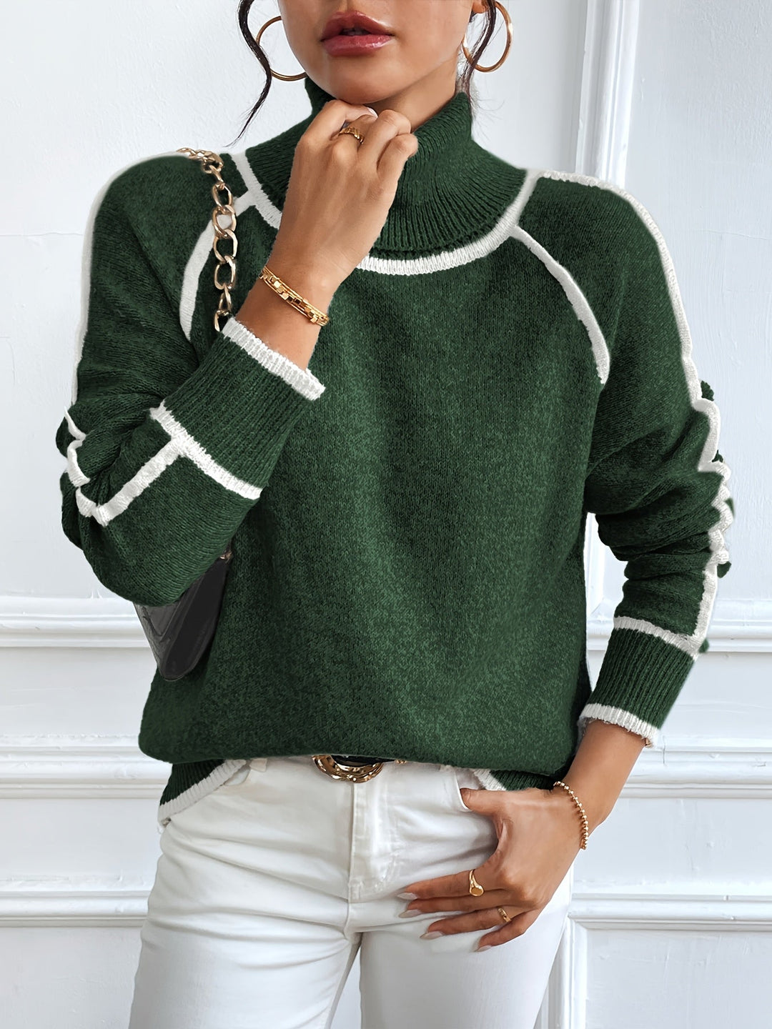 Lefèvre™ Col Roulé Chic