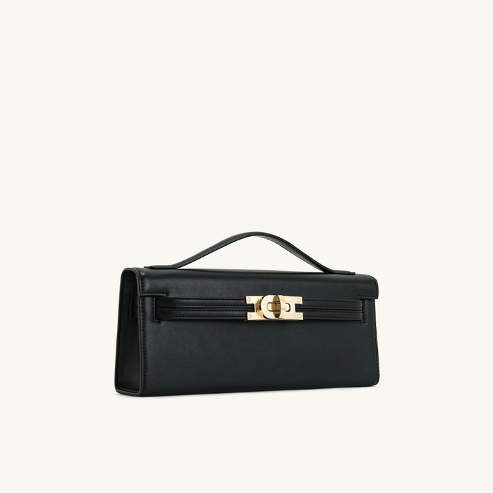 Lefèvre™ Sac à main à poignée supérieure Clémence - Noir