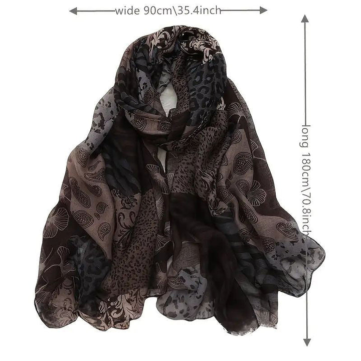 Lefèvre™ Écharpe De Style Ethnique Vintage