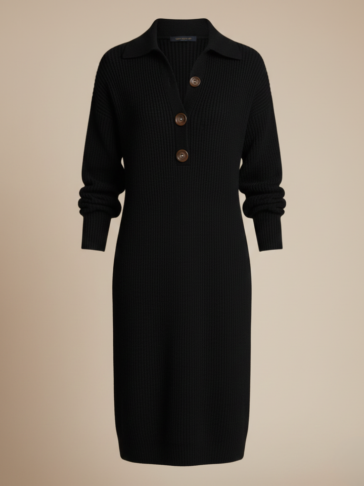 Lefèvre™ Robe Ayda Mi-Longue En Laine