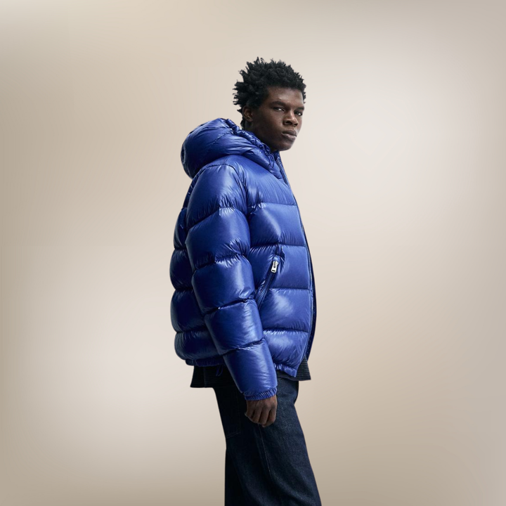 Lefèvre™ Veste Puffer - Bleu électrique