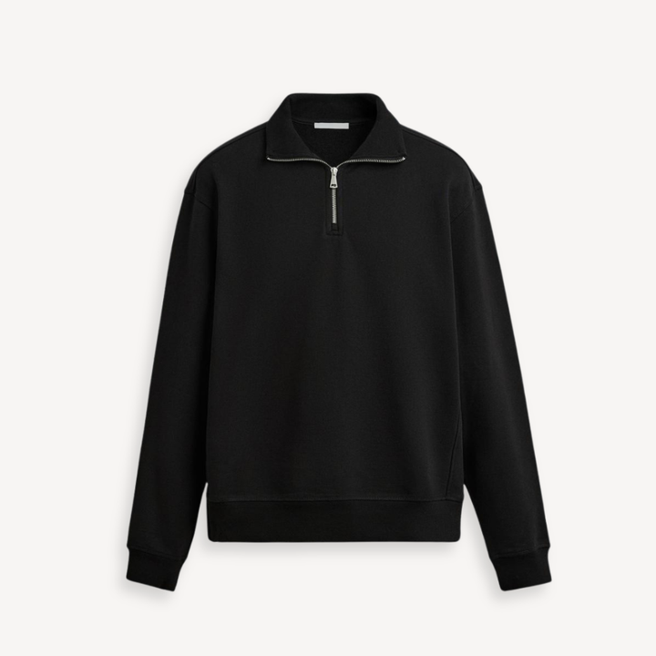 Lefèvre™ Sweat Zippé Paris - Noir