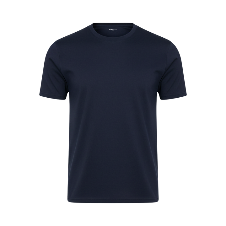 Lefèvre™ – T-shirt Coupe Parfaite Athènes - Bleu marine