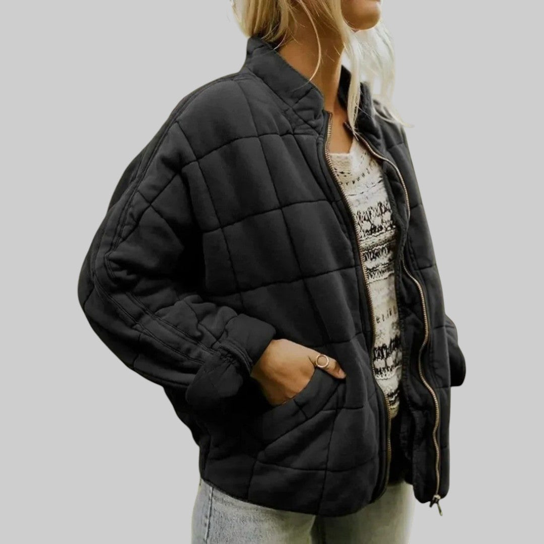 Lefèvre™ Veste doublée au style oversize élégant
