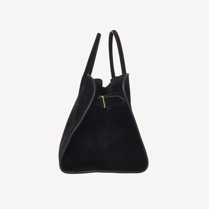 Lefèvre™ Sac Tote Hampton - Suède Noir
