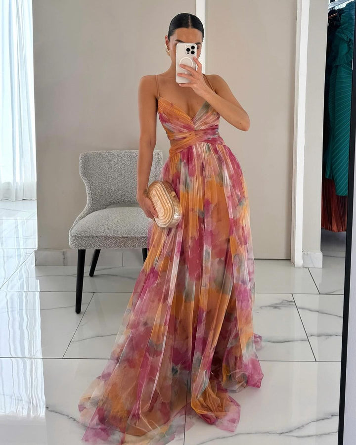 Lefèvre™ Robe Maxi Élégance Florale (ÉDITION LIMITÉE!)
