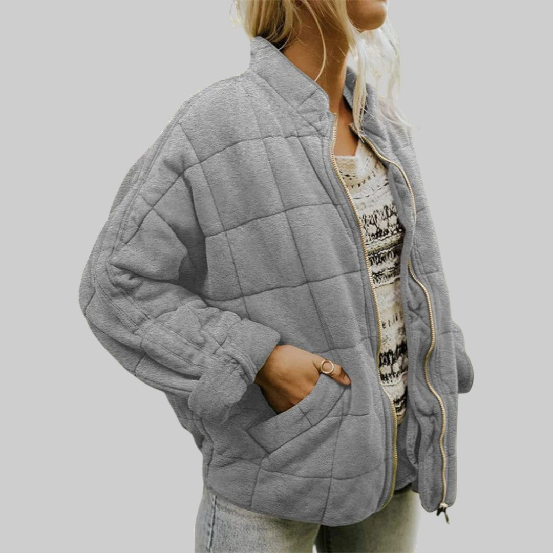 Lefèvre™ Veste doublée au style oversize élégant