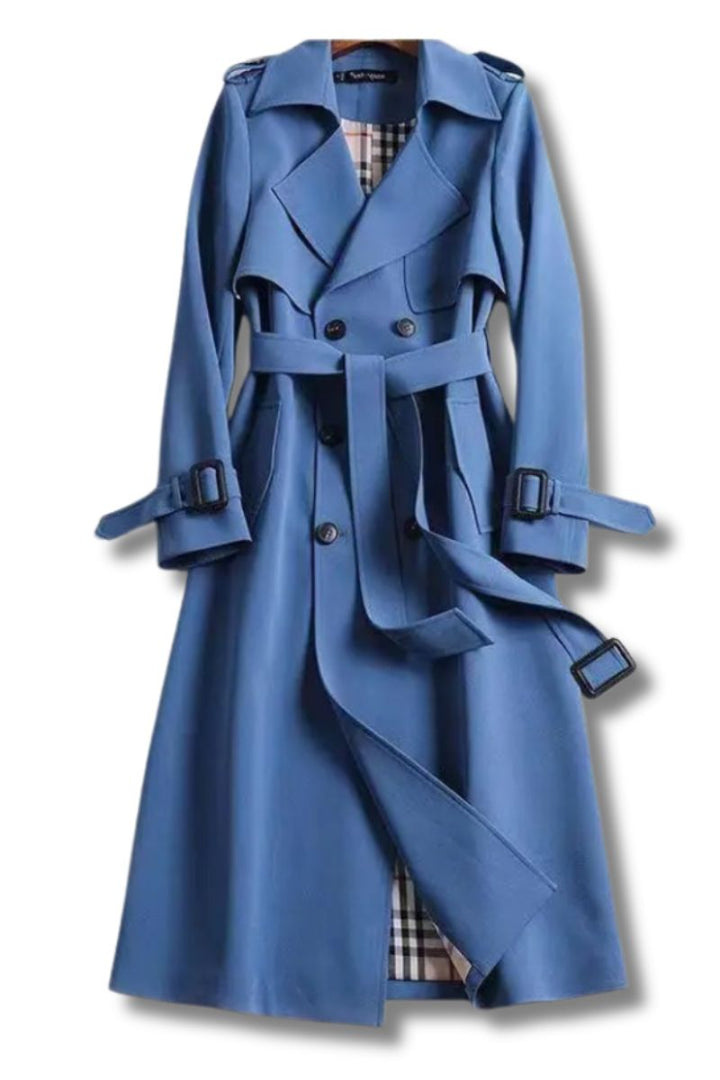 Lefèvre™ Trench-coat classique pour femme