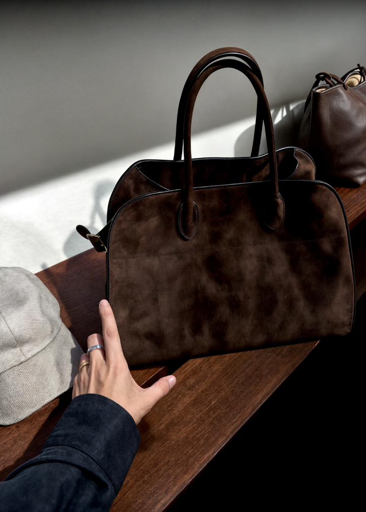 Lefèvre™ Suede Sac à Bandoulière BB