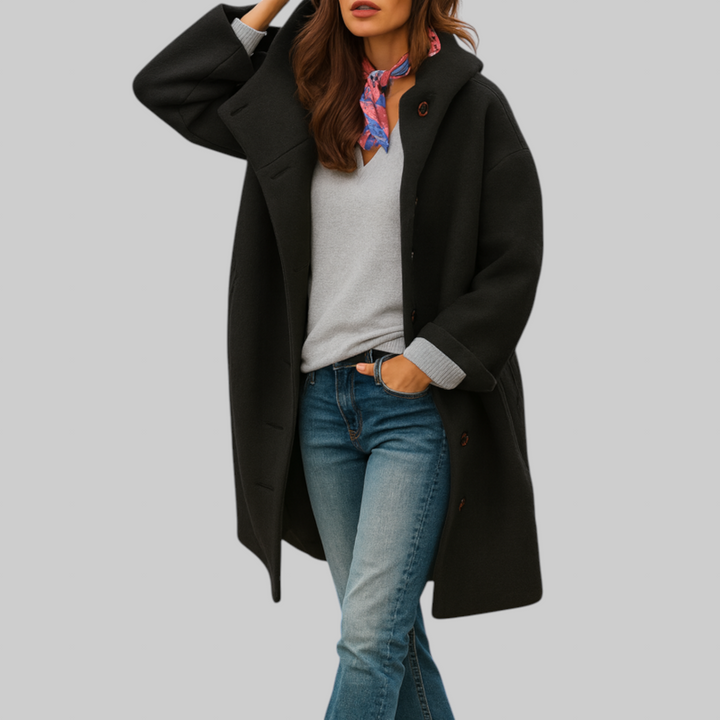 Lefèvre™ manteau quotidien, de longueur moyenne et confortable
