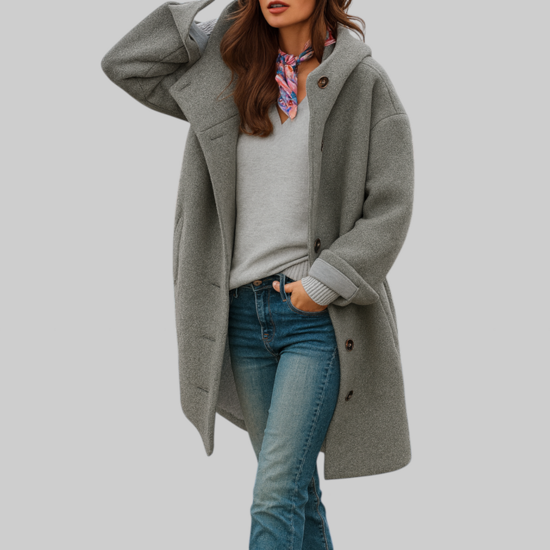 Lefèvre™ manteau quotidien, de longueur moyenne et confortable