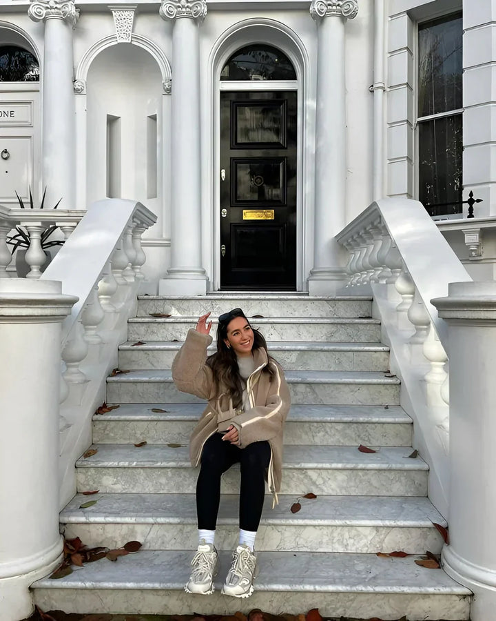 Lefèvre™ Veste d’hiver douce et chaude