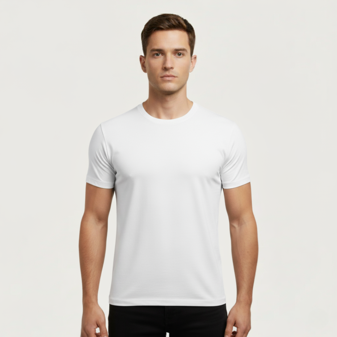 Lefèvre™ – T-shirt Coupe Parfaite Lyon – Blanc
