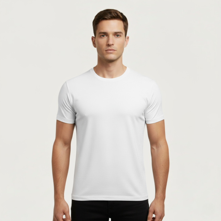 Lefèvre™ – T-shirt Coupe Parfaite Lyon – Blanc
