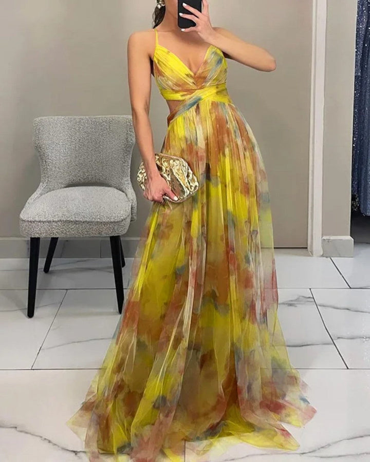 Lefèvre™ Robe Maxi Élégance Florale (ÉDITION LIMITÉE!)