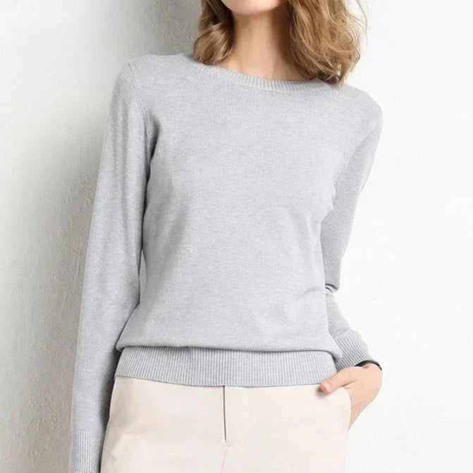 Lefèvre™ Pull confort en laine essentiel