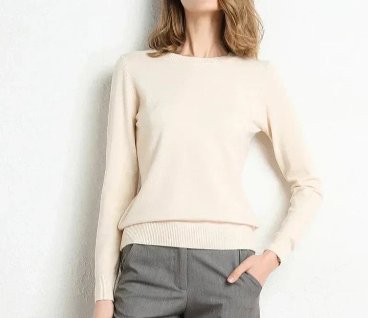 Lefèvre™ Pull confort en laine essentiel