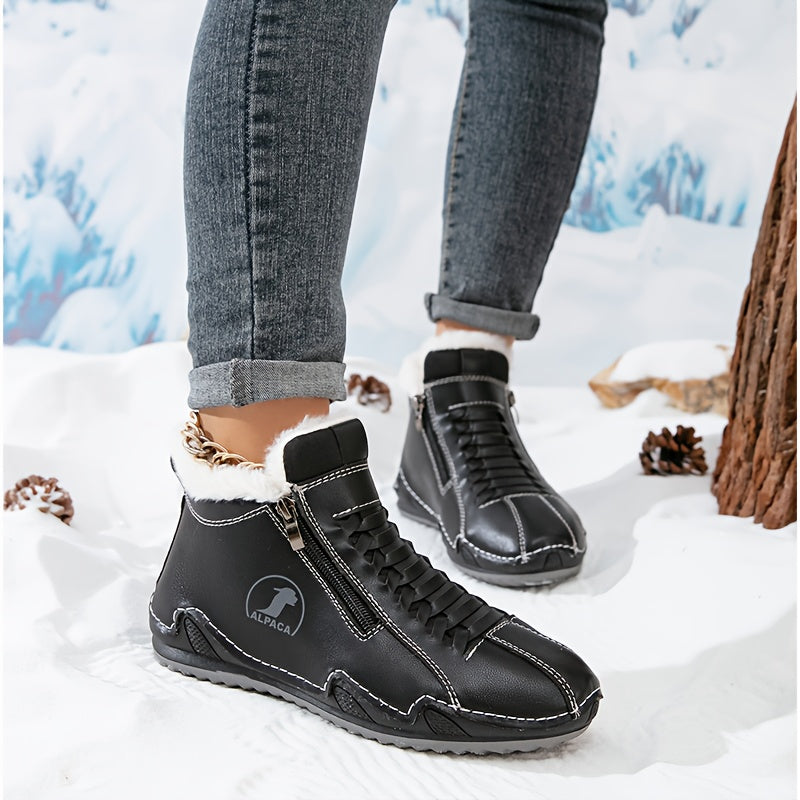Lefèvre™ Bottines confort d’hiver à soutien ergonomique