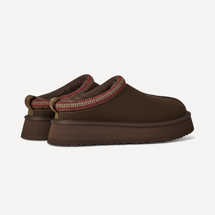 Lefèvre™ Mules à plateforme Sydney - Marron foncé