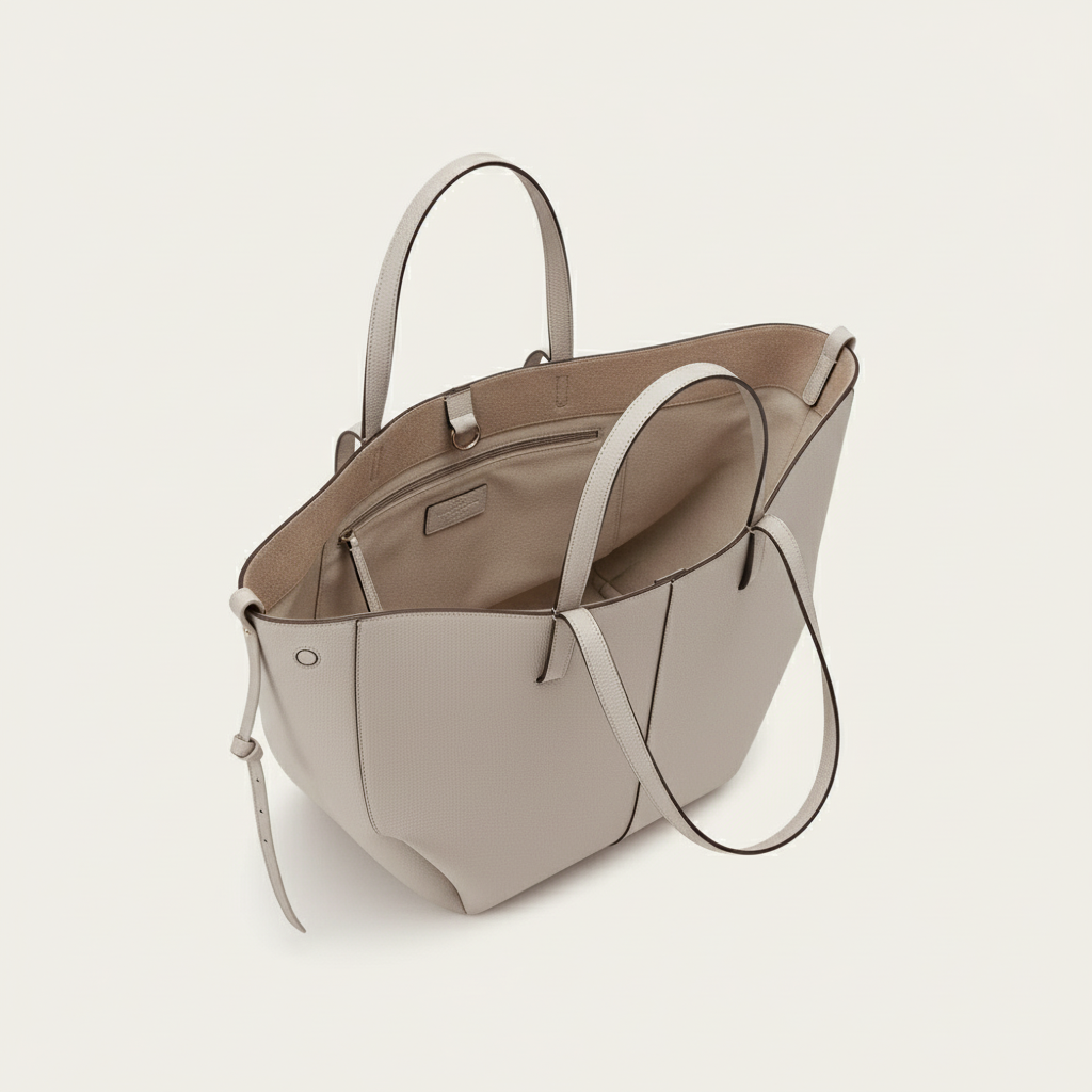 Lefèvre™ Sac Tote Stella - Craie