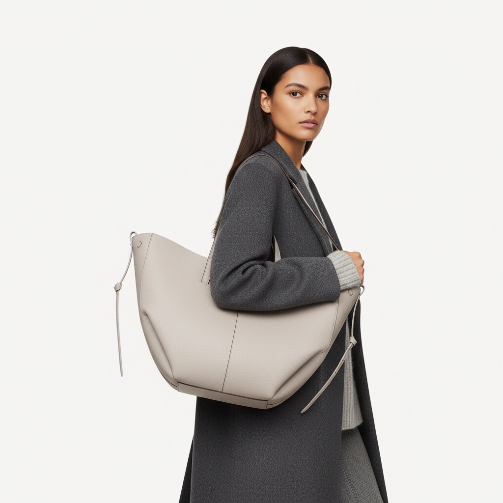 Lefèvre™ Sac Tote Stella - Craie