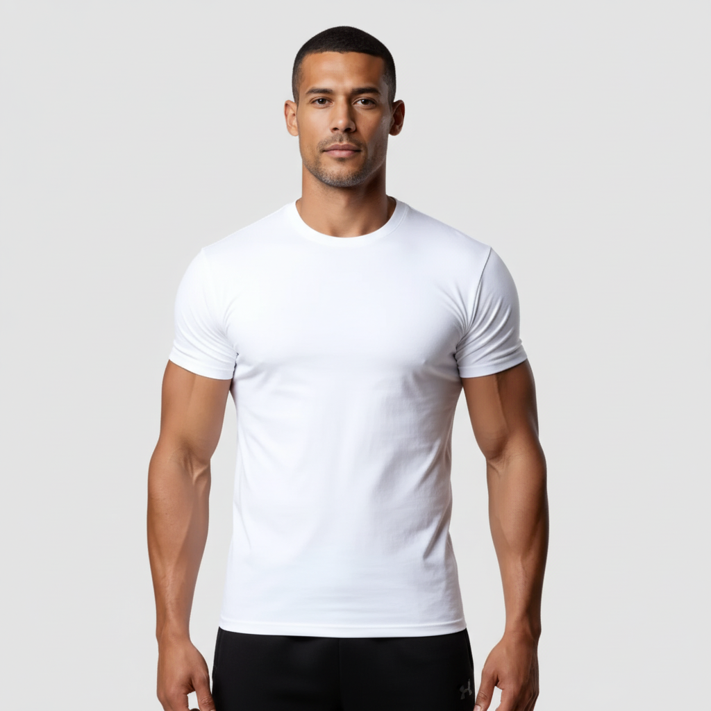 Lefèvre™ – T-shirt Coupe Parfaite Lyon – Blanc