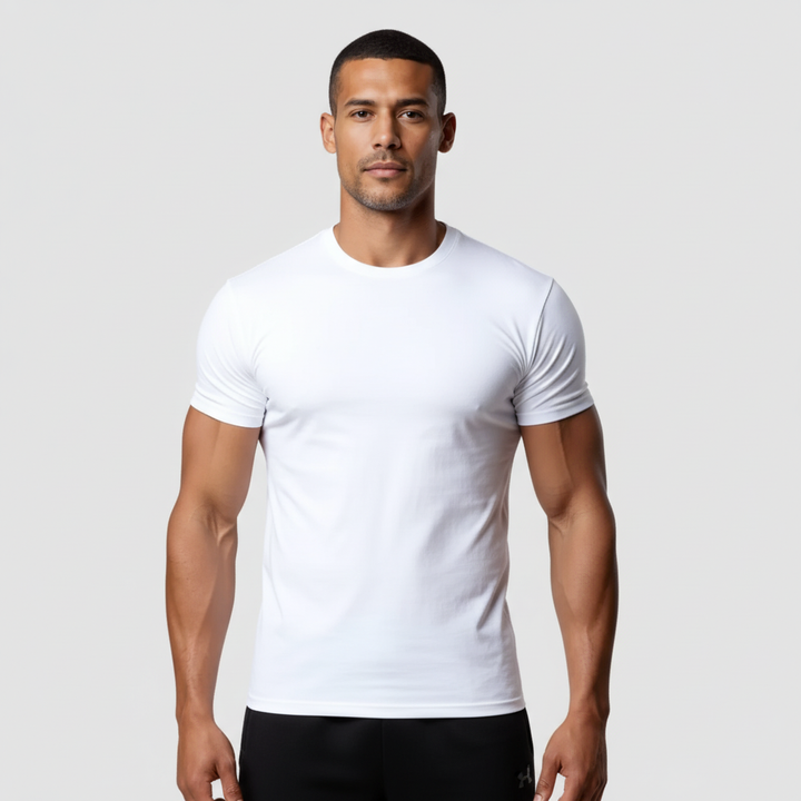 Lefèvre™ – T-shirt Coupe Parfaite Lyon – Blanc