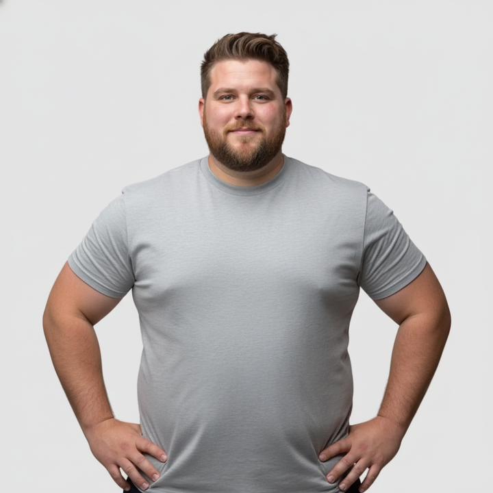 Lefèvre™ – T-shirt Coupe Parfaite Athènes – Gris