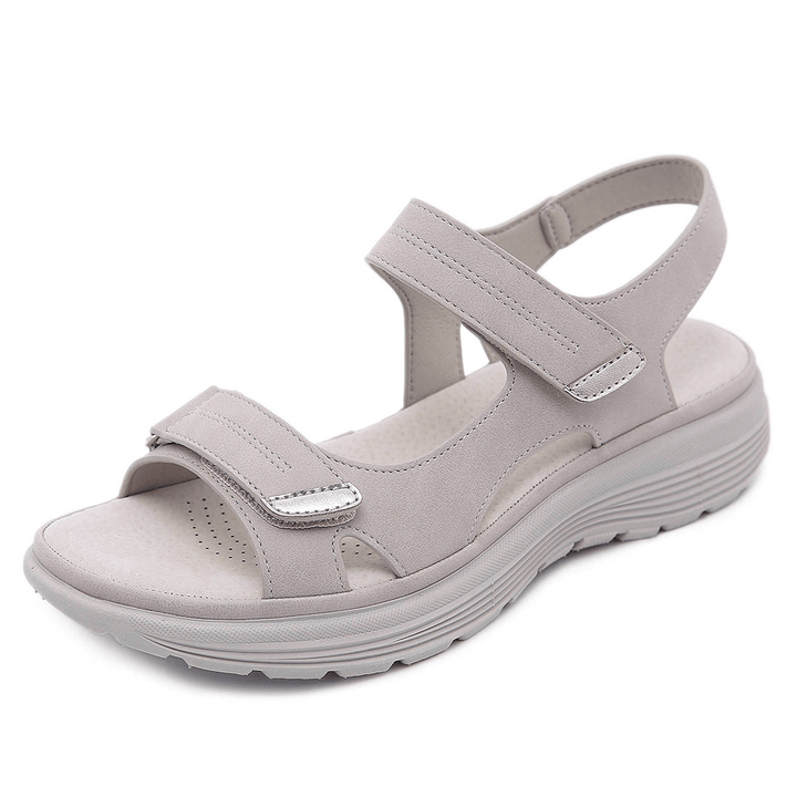 Lefèvre™ Sandales orthopédiques en cuir confortables